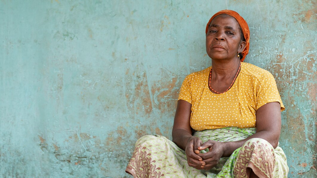mwanamke zaidi ya miaka 40 anaonekana amechoka nyumbani